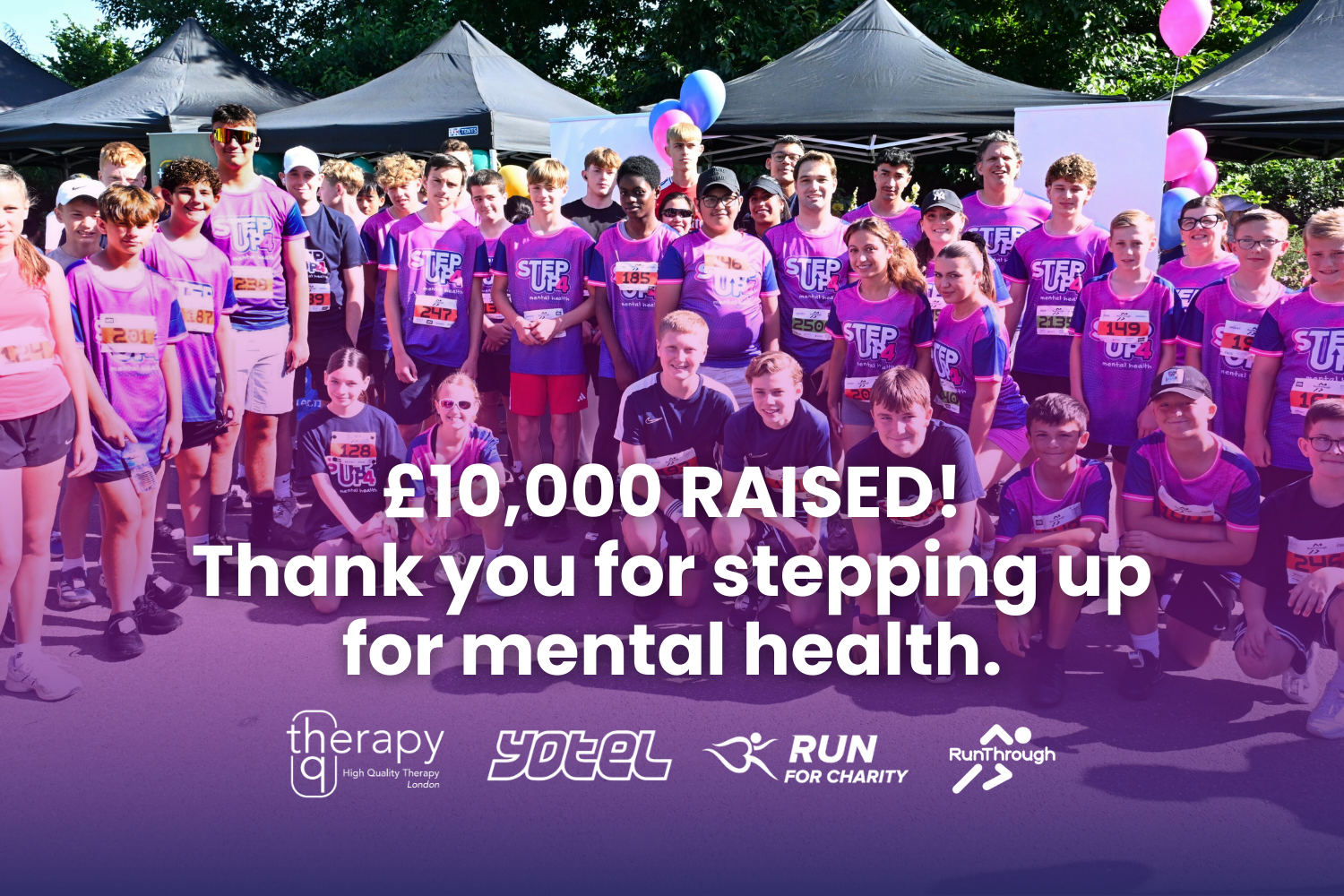 You are currently viewing What a Run! Thank you for Powering Change at STEPUP4 Mental Health 2025 – £10,000 Raised for Mind of the Student